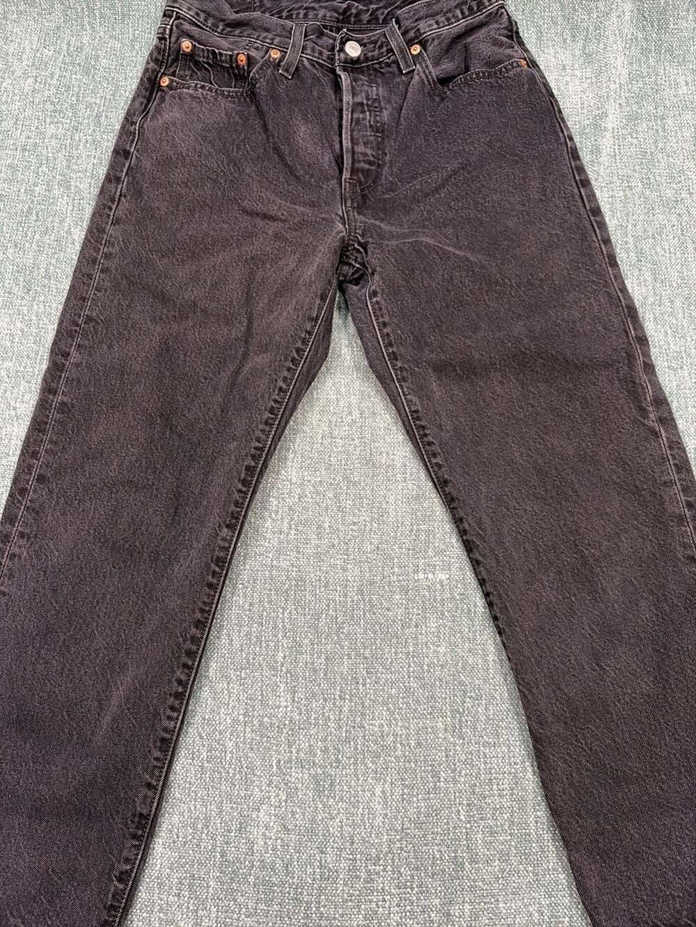 Levi's 501 Black Denim Jeans size 28/26